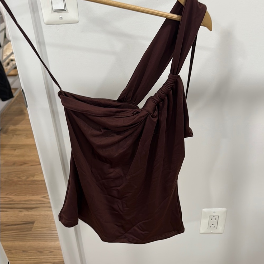 Abercrombie & Fitch Chocolate Brown Top